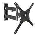 TV Bracket 14- 55 inch LCD LED bracket Fully Adjustable Tilt Triple Arm TV Wall Mount Bracket With Screw. 
