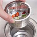 1pcs Floor Drain Sink Stainless Steel Plug Waste Sink Drain Filter Stainless Steel Filter Screen Sewer Kitchen Sink Garbage Strainer Kitchen Accessories. 
