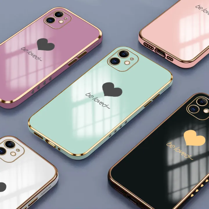 Luxury%206D%20Plating%20Soft%20Casing%20Silicone%20Square%20Frame%20Phone%20Case%20For%20Huawei%20Mate%2020%20X%20Case%20Shiny%20Bling%20Back%20Cover%20Lover%20Heart%20Square%20Edge%20Pattern%20Design%20Soft%20Case%20+%20Free%20Lanyard%20-%20Image%203