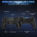 PS4 Wireless Controller For SON Y PS4 Slim Pro Support Bluetooth Wireless Gamepad for PlayStation4 Joystick Console for PC/Android. 