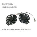 1Pair FDC10H12S9-C RTX 2060 SUPER 2070 GTX1660 Ti Cooling Fan. 