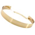 Women Metal Wide Belt Waist Chain for Dress Coat 3.5CM. 