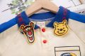 Boys' summer clothes new cotton children's clothes summer Pooh bear Tigger T-shirt + fashion shorts 0~5 years old baby suit. 