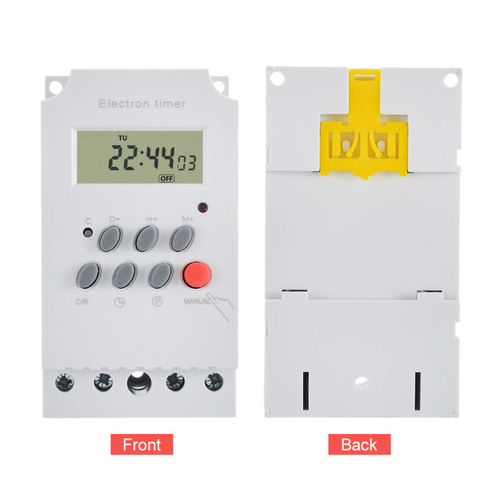 HXSJ%20AC%20220V%2025A%20Digital%20Programmable%20Timer%20Din%20Rail%20Electronic%20Timer%20Time%20Switch%20Controller%20with%20LCD%20Display%20Clock%20-%20Image%203