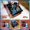 Car Fused On Off Automotive Transparent Car Relay DC 12V 80A 4 Pin. 