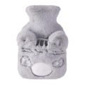 Bargain price Cute Hot Water Bottle Bag for Girls Rubber Plush Hand Warmer Heat Pack Warm Belly Instant Hot Pack Winter Water Heating Pad. 