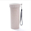 Coffee Cups with Lid, TACYKIBD Portable To Go Travel Coffee Mug, Insulated Wheat Straw Travel Cup for Hot Cold Drinks Coffee Water Tea. 