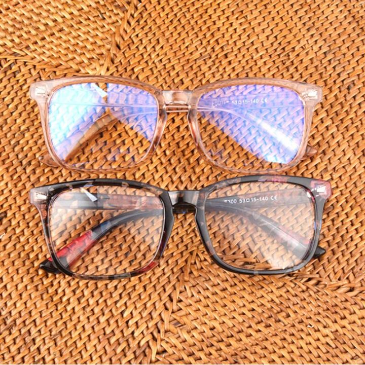 Leopard%20Print%20Blue%20Light%20Blocking%20Glasses%20Myopia%20Physical%20Glasses%20Round%20Anti%20Radiation%20Eyeglass%20Flat%20Glasses%20Full%20Frame%20Eyewear%20-%20Image%202