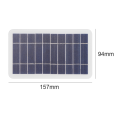 2X 5V High Power USB Solar Panel Outdoor Waterproof Hike Camping Portable Cells Battery Solar Charger for Mobile Phone. 
