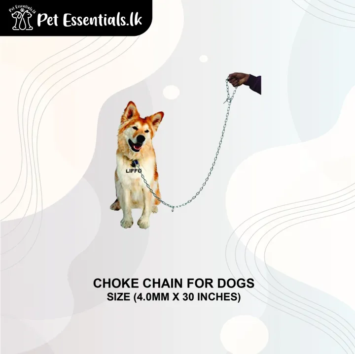 Choke Chain For Dogs (4.0mm X 30" )