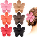 Large Flower Claw Clips 2.8 Inch Matte Big Hair Claw Clips for Women Non Slip Nicle. 