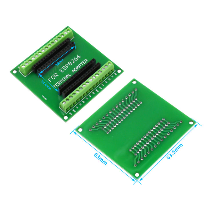 Esp32 Esp8266 Development Board Breakout Board Gpio 1 Into 2 Compatible ...
