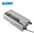 Suoer 500w solar inverter 12V dc to 230V ac off grid inverter modified sine wave charger 10A. 