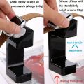 Cellphone Tablet Watch Desktop Plastic Stand Holder Rack Smartwatch Charging Dock Non-slip TPTK. 