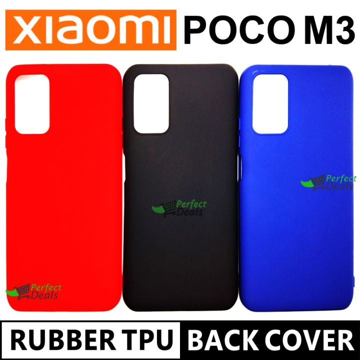 Power Fresh POCO M3 Flexible Rubber Super Slim Comfort Rubber Grip Fit Magic Silicone TPU Case for POCO M3