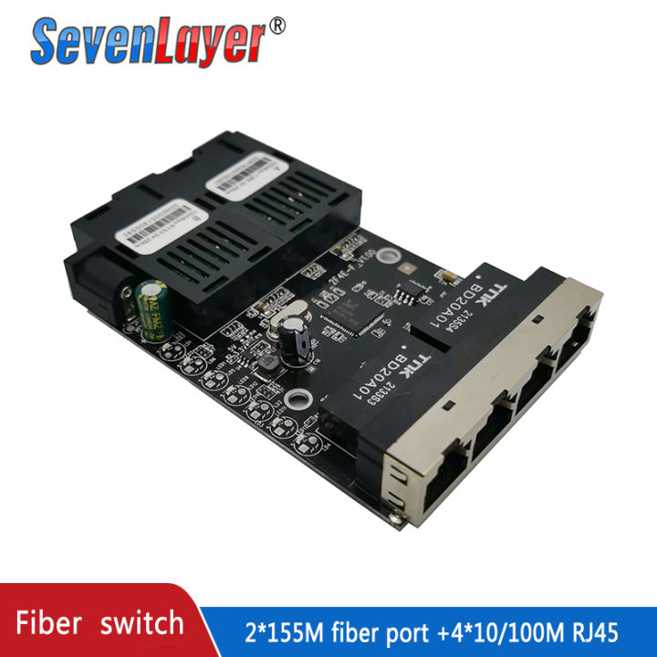 Fiber%20Optical%20Ethernet%20switch%20Media%20Converter%20Single%20Mode%204%20RJ45%20and%202%20SC%20fiber%20Port%2010/100M%20PCBA%202F4E%20-%20Image%203