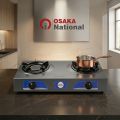 Infrared Gas Cooker Glass Top Double Burner ( 85% Energy Saving). 