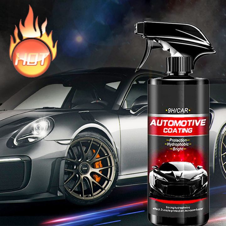 【1pcs】 500ml Car Ceramic Coating Top Coat Quick Nano-Coating Wax Car Paint Waterproof Agent Paint Coating