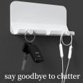 Wall Mount Charger Hook Smartphone Holder Bathroom Cable Organizer Stand Non-slip Bracket Dock Pasted Mobile Phone Tablet Holder. 