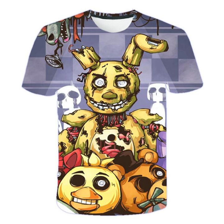 Newest%20Fashion%20Five%20Night%20at%20Freddy%20T%20Shirt%20Summer%20Short%20Sleeve%20O-neck%20T%20shirt%20Horror%20Game%20FNaF%20Series%20Children's%204-14Y%20T%20shirts%20-%20Image%202