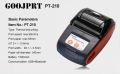 Portable Bluetooth Printers Goojprt PT210 58mm (2 Inch) Thermal Wireless POS Machine Mobile Printer. 