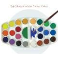 Camlin Kokuyo Student 24-Shade Water Color Paint Cake Set. 