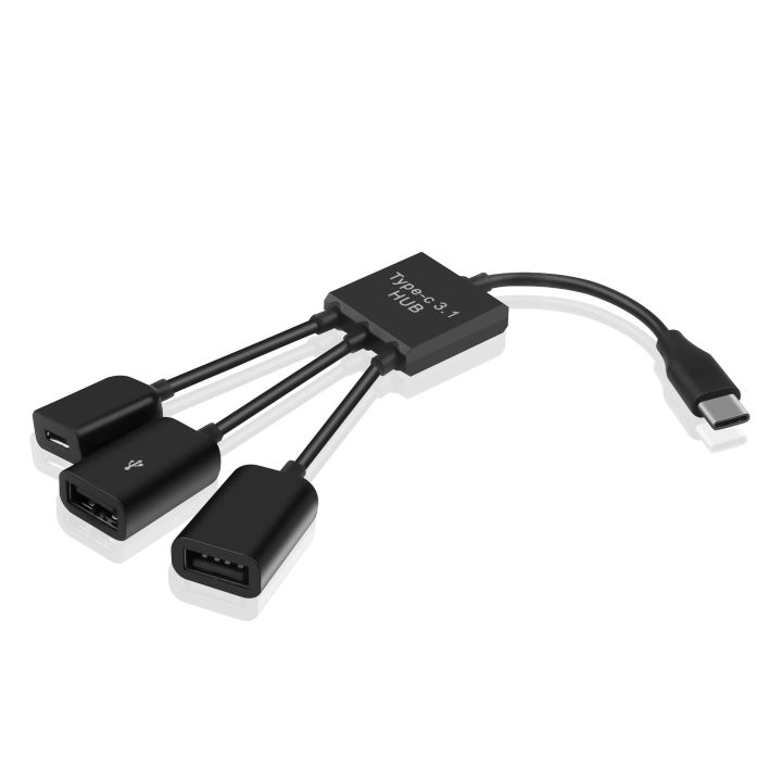 OTG Type-C USB Power Charging Hub USB 3.1 Type C Hub to 4 USB 2.0 Port Hub