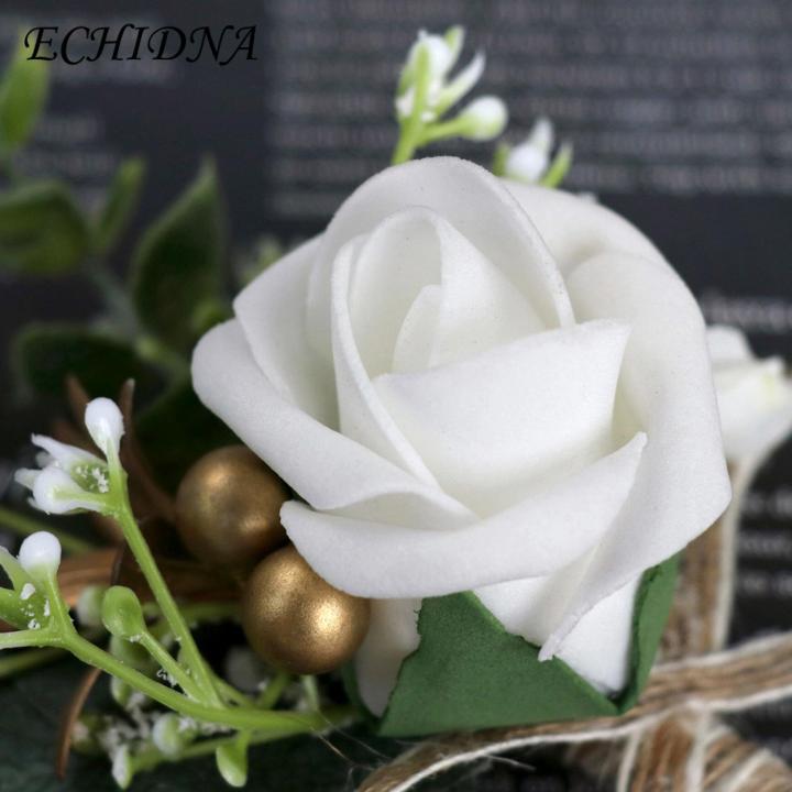 Brooch%20Fashion%20Accessory%20Elegant%20Flower%20Shaped%20Groom%20Brooch%20for%20Wedding%20Suit%20Coat%20Buyers'%20Favorite%20Decorative%20Corsage%20Pin%20for%20Men's%20Attire%20Flower%20Shaped%20Bridegroom%20Brooch%20-%20Image%203