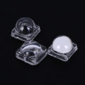 50pcs/set Led Lens Reflector Collimator For 5050 Smd 30 60 Degree 10x8mm Convex Optical Lens Reflector Collimator. 