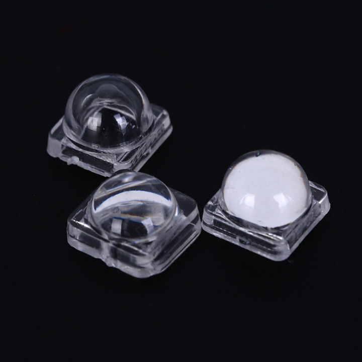 50pcs/set Led Lens Reflector Collimator For 5050 Smd 30 60 Degree 10x8mm Convex Optical Lens Reflector Collimator