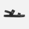 Fashion High-end Cow Leather Shoes PU 2 Layers Anti-Pain Footwear 3cm H01. 