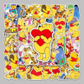 20/40/60pcs Pooh Stickers Winnie the Pooh Bear Stickers for Laptop Scrapbook Journal Kids Girls Boys Stickers. 