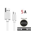 Fast Charging 5A Micro USB Cable For Xiaomi Redmi Samsung Android Micro USB Data Cable Cord. 