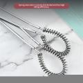 Stainless Steel Hand Held Spring Whisk Mini Kitchen Eggs Sauces Mixer Spring Beater Hand Honey Stir. 