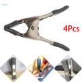 4Pcs Spring Clamps A Shaped Equipment for Camping Clothes Photo Studio. 