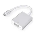 USB C to VGA Adapter Type c to VGA Cable USB 3.1 USB type C Male to VGA Female connecting cable. 