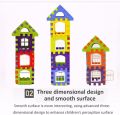 Happy Home House Blocks with Windows for Kids, Smart Activity Fun Multi Colour Building Blocks for 3,4,5,6,7,8 Year Old Boys. Girls, Children Altogether 36 Pieces. 