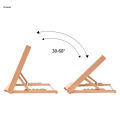 Wooden Desk Easel Adjustable Tabletop Easel Craft Drawing Sketch 49x44x42cm. 