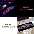 Large Gaming Mouse Pad, UV Reactive Non-Slip Desk Mat, Washable Polyester E-Sports Computer Pad with Vibrant Game Machine Print, Mouse Pads for Desk. 