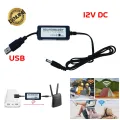 USB to DC 12V Power Cable 5V to 12V Adapter Cable Step up Power Converter for WiFi Routers and Other Devices [RouterBuddy 12V]. 