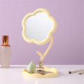 High-Definition Makeup Mirror Reflective Sunflower Shaped Desktop Dressing Mirror Cute Detachable Sunflower Mirror for Home Decor  Image Versatile Space Saving Gift-Ready Vanity Accessory Bedroom. 