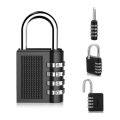 3 Digit Resettable Combination Padlock Coded Lock School Gym Locker Sheds. 