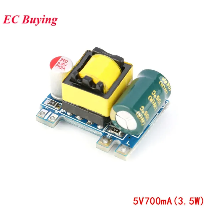 thumbnail image 2 of 10PCS AC 220V To DC 5V 500mA Step-Down Isolated Switching Power Supply Module 2 of 4