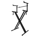 (GGBR) Adjusted Electronic Piano Second Tiers Stand Piano Keyboard Stand Electric Piano Holder Adjustable Stable Keyboard Rack. 