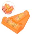 【ThinkWay】LILLAUO Plastic T-type Level Measure Scope Precision Precision Fixing Horizontal Bubble Spirit Level Triangle Level Measuring Tool MeasuringKit. 