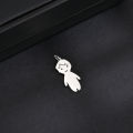 Personalized Boy Girl Pendant Engrave Name Keychain For Women Stainless Steel Nameplate Date DIY Key Chain Family Jewelry Gift. 