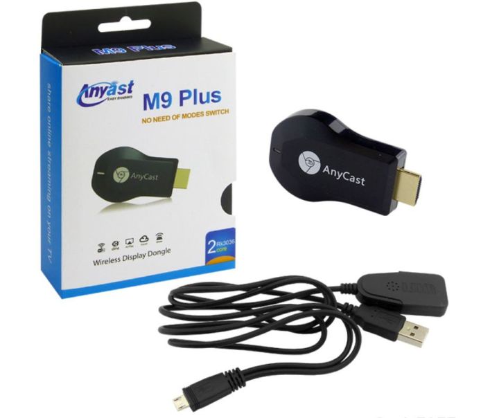 Dongle Transmitter, Anycast M9 Plus Dongle Transmitter, HDMI IOS9-Android Smart-TV