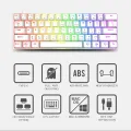 Armaggeddon MKA 1C Nex Hotswappable 61 Keys Wired Mechanical Keyboard (BLUE SWITCH). 