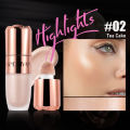 Handaiyan 8 Colors Highlighter Repair Natural Three-Dimensional Contour Liquid Smear Highlight Contour Stick. 