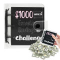 Pvc Savings Binder Binder Mini Budget Binder Waterproof Cash Envelope Wallet for Money Savings Challenge Personal Finance Home. 